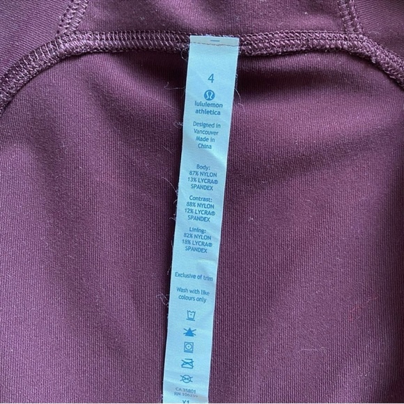 Lululemon Bhakti Yoga Jacket maroon - Picture 6 of 10